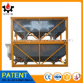 Patent product 40m3 concrete mixing plant stackable Horizontal Cement Silo